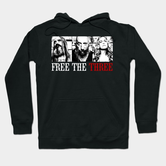 Free the Three Hoodie by SmallDogTees